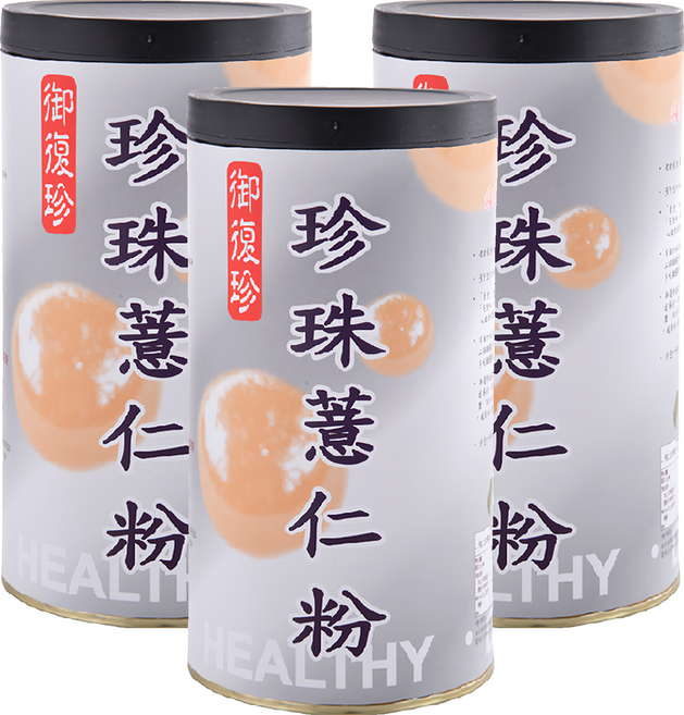 御復珍 珍珠薏仁粉, 600g, 3罐