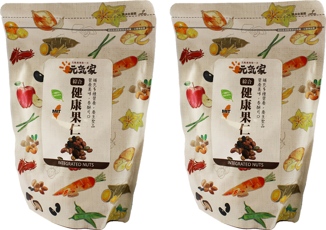 元氣家 綜合健康果仁, 200g, 2包