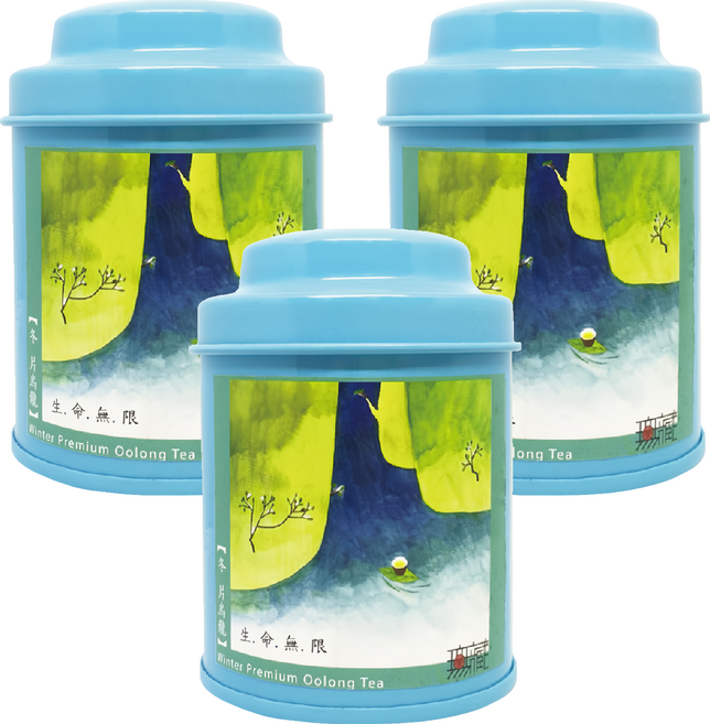 無藏茗茶 阿里山故事茶 冬片烏龍, 18g, 1罐, 3罐