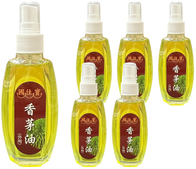 天然香茅油噴霧 居家戶外防蚊驅蟲 清新除臭好幫手, 120cc, 6瓶