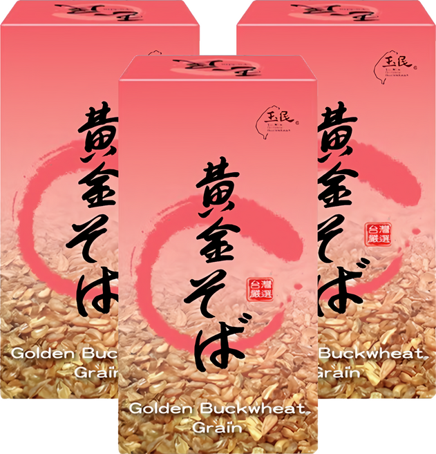 玉民 黃金蕎麥生粒(煮飯用), 330g, 3入