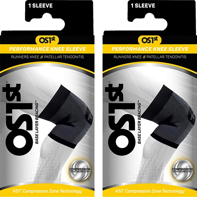 OS1st KS7高性能膝蓋護套 單隻, 2個