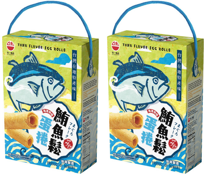 味一食品 鮪魚鬆蛋捲, 160g, 2盒