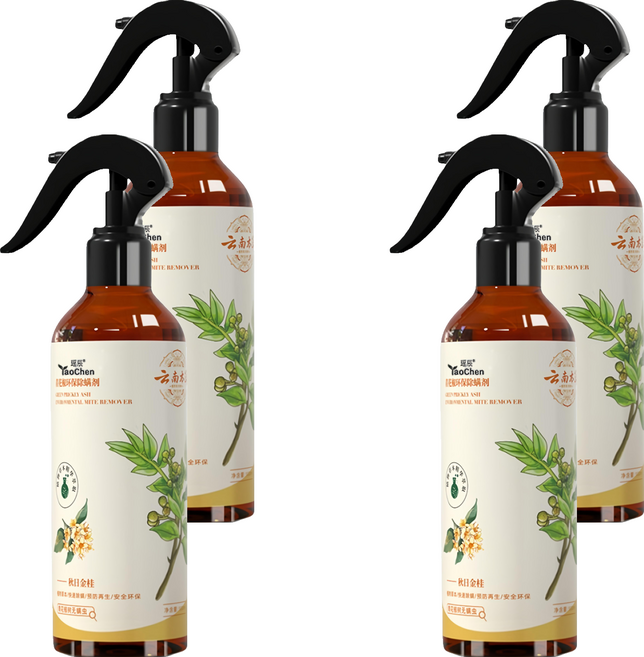 YAO CHEN 瑤辰 植物草本除螨噴霧 秋日金桂, 4個, 300ml