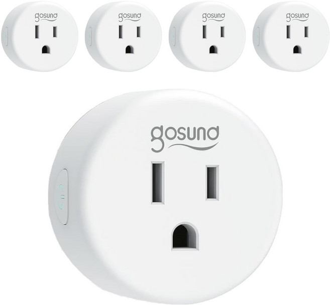 gosund 酷客 智能插座 WP5-AM, 52mm, 白色, 5個