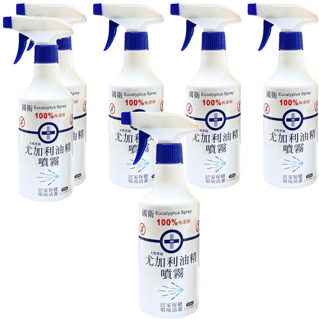 國衛 尤加利油精噴霧, 500ml, 6瓶
