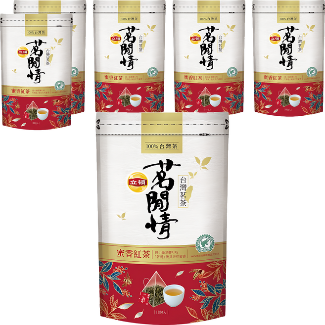 Lipton 立頓 茗閒情 蜜香紅茶, 2.8g, 18包, 6袋