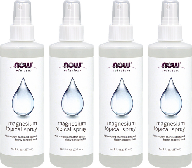 NOW solutions 液態鎂噴霧, 237ml, 4瓶