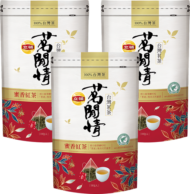Lipton 立頓 茗閒情 蜜香紅茶, 2.8g, 18包, 3袋