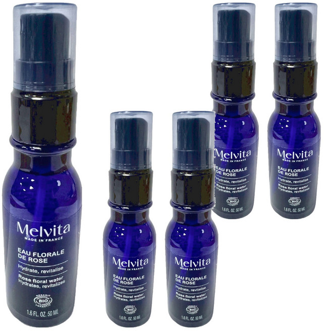 Melvita 蜜葳特 玫瑰花粹, 50ml, 5瓶
