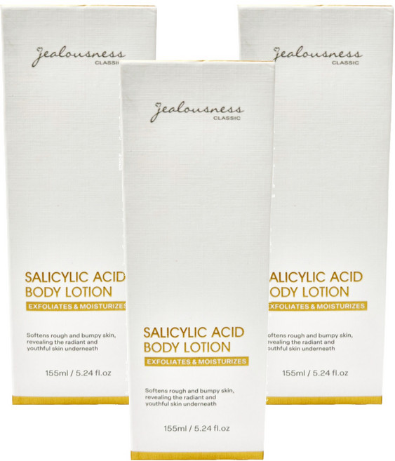 jealousness 婕洛妮絲 水楊酸換膚透亮身體乳, 155ml, 3個