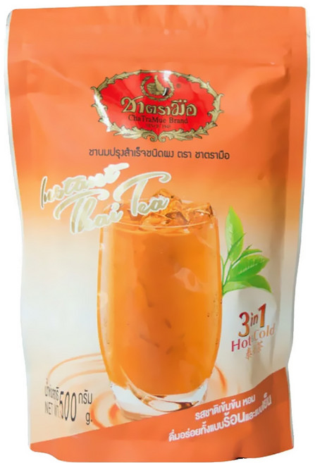 ChaTraMue 手標牌 三合一泰式奶茶, 500g, 1袋