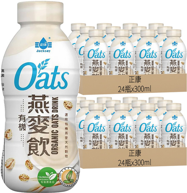 正康 Jacksoy 有機燕麥飲, 48瓶, 300ml