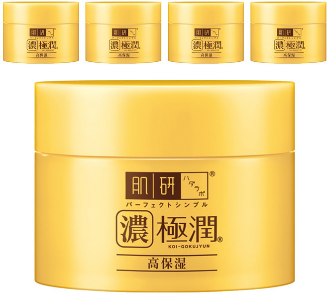 Hadalabo 肌研 極潤完美高保濕多效凝露 All In One, 100g, 5個