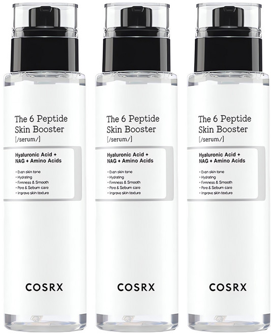 COSRX 台灣公司貨 六胜肽煥活精華, 150ml, 3件