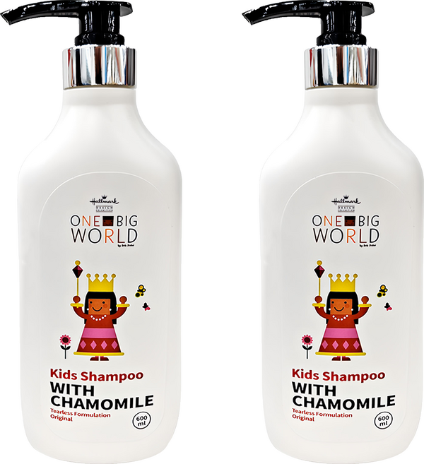 Hallmark 童話樂園 舒淨洗髮露 經典牛奶香, 600ml, 2瓶