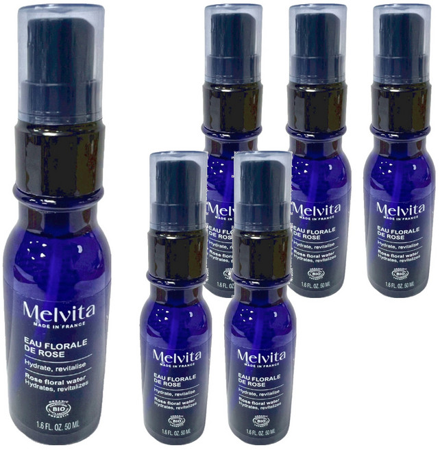 Melvita 蜜葳特 玫瑰花粹, 50ml, 6瓶