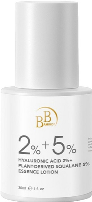BB AMINO 科研 2%玻尿酸 + 5%角鯊超保濕精華乳, 1個, 30ml