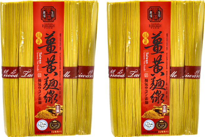 豐滿生技 薑黃麵線, 500g, 2包