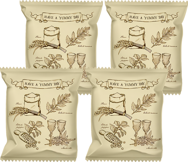 School of Cookie 台灣優格餅乾學院 鹽烤胡椒餅, 4包, 38g