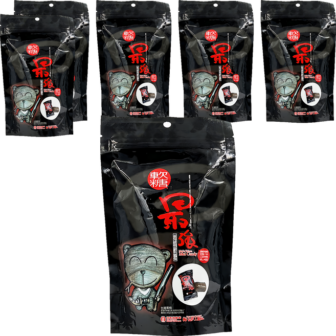 梅子夢工廠 最強 梅精軟糖, 6包, 100g