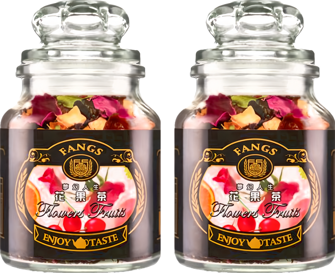 FANGS 方氏 夢幻人生花果茶, 70g, 1瓶, 2瓶