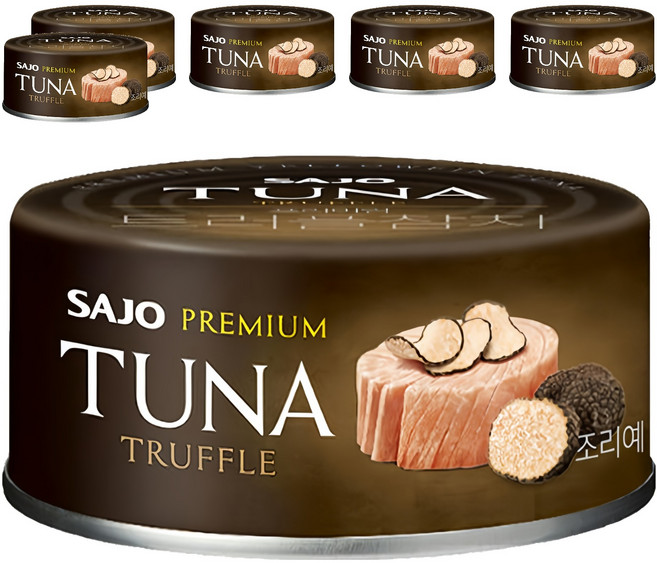SAJO 黃鰭鮪魚罐 松露口味, 6罐, 100g