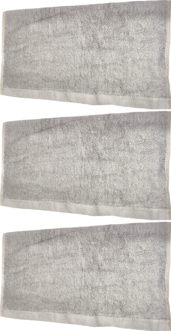LIFE 來福牌 HS0542 毛巾 36*76CM 131.25G 100%棉 台灣製, 灰色, 3條
