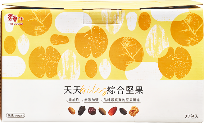 TRYGOODZ 翠菓子 天天Bites綜合堅果禮盒 550g, 1盒