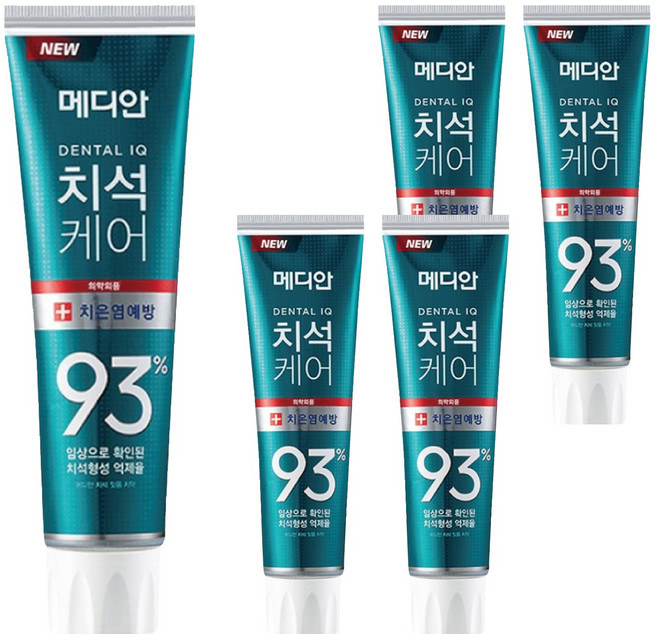 MEDIAN 麥迪安 93%強效淨白去垢牙膏 牙周護理 綠 有效清潔牙齒、牙齦和舌頭