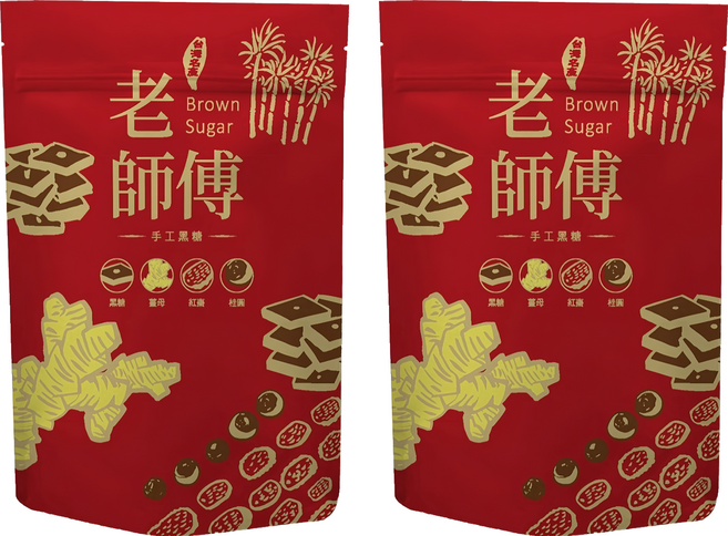 老師傅 黑糖粉, 500g, 1包, 2包