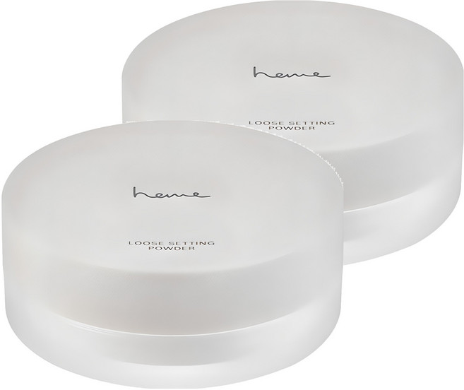 heme 喜蜜 台灣公司貨 輕透持妝蜜粉 7g, 2個, 01 柔光