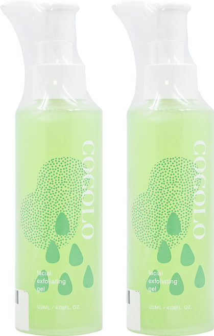 COCOLO 清淨角質淨化凝膠 溫和保濕不刺激 敏感肌適用 拋光柔嫩 平滑肌, 120ml, 2瓶