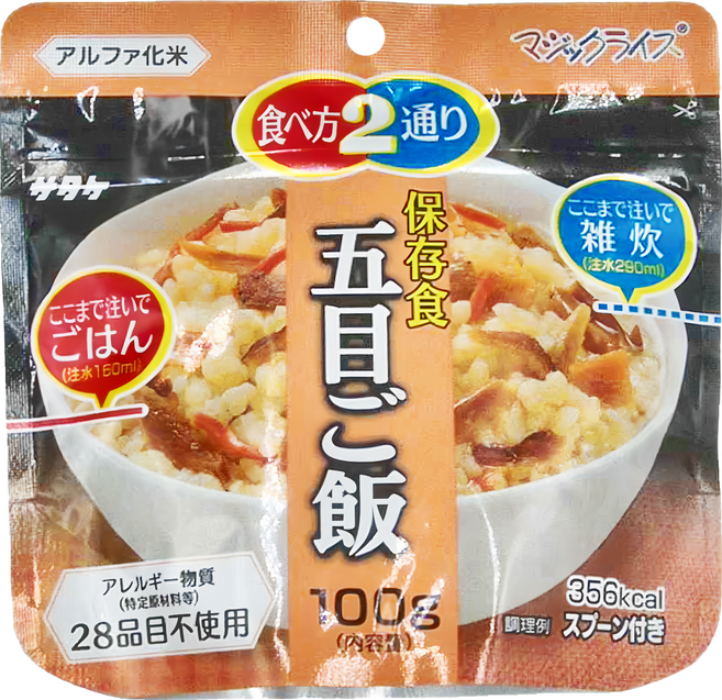 SATAKE 佐竹 五目炊飯, 100g, 1包