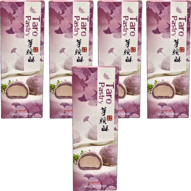 CHAOBY 超比食品 芋頭酥禮盒 3顆, 50g, 5盒