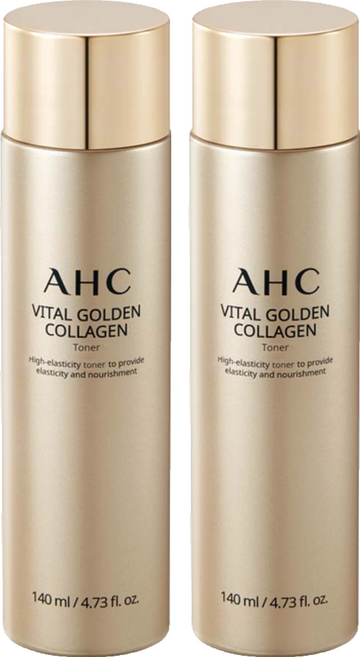 AHC Vital Golden Collagen 活力黃金膠原蛋白化妝水, 140ml, 2瓶