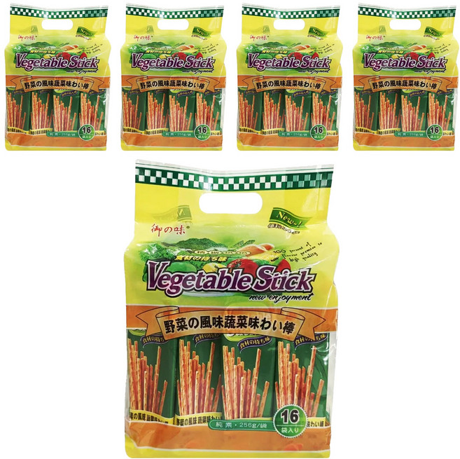 御之味 蔬菜棒棒餅 16包, 256g, 5袋