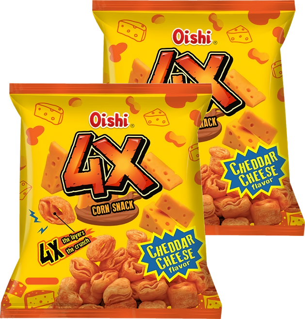 Oishi 上好佳 四層脆餅 起司口味, 85g, 2包