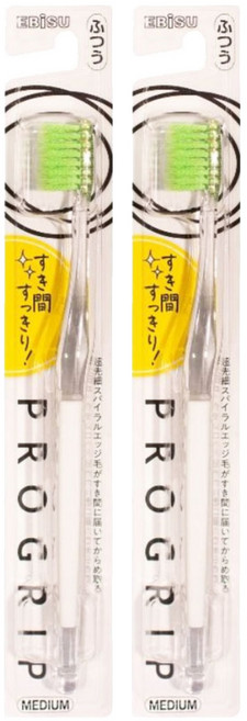 EBiSU 惠百施 牙間除垢牙刷 中毛 顏色隨機, 2個