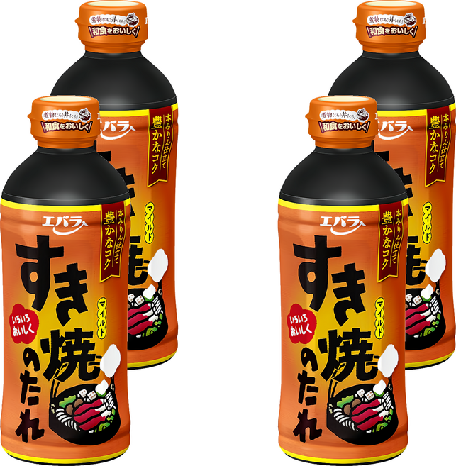 Ebara 荏原 壽喜燒醬 關西風味, 500ml, 4瓶