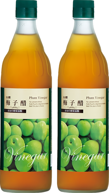台糖 梅子醋, 2個, 600ml