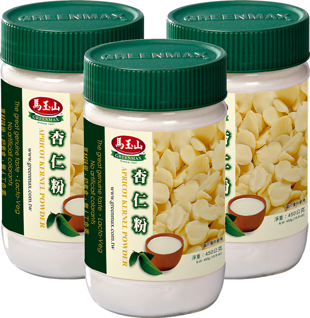 馬玉山 杏仁粉, 450g, 3罐