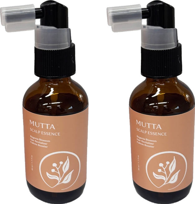 MUTTA 沐塔 海棠初綻 逆齡重生蘊髮精粹, 50ml, 2瓶