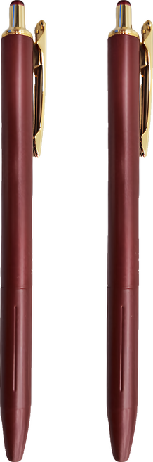 ZEBRA 斑馬牌 SARASA Grand 尊爵鋼珠筆 平滑設計 高級質感 0.5mm, 紅黑, 2支