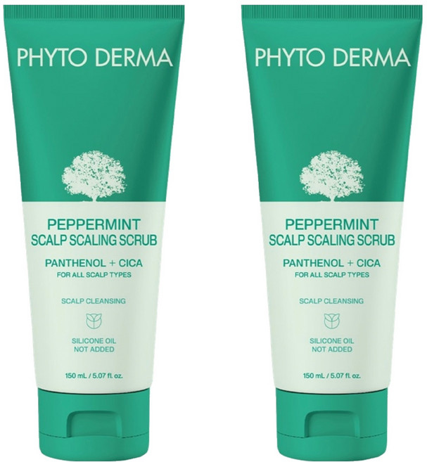PHYTO DERMA 朵蔓 草本頭皮磨砂淨化霜, 150ml, 2條
