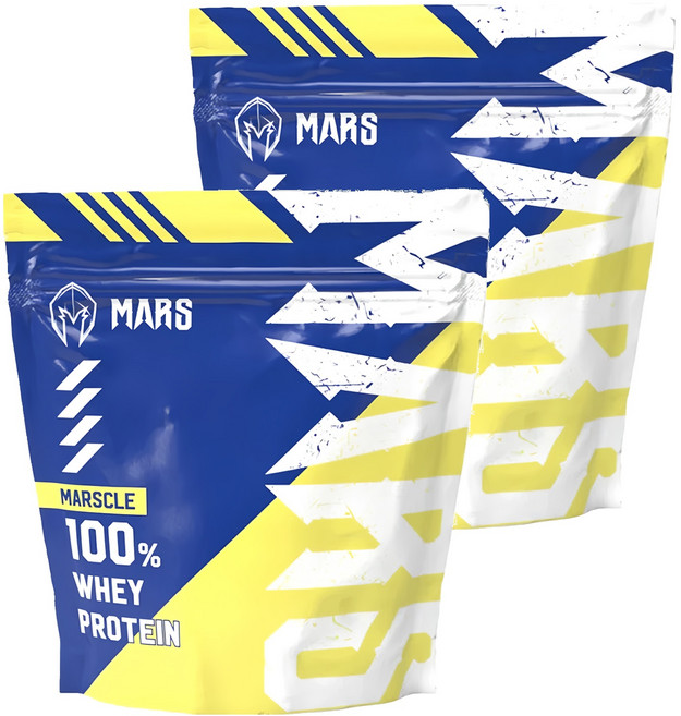 MARS 戰神 MUSCLE 濃縮乳清蛋白 巧克力, 500g, 2包