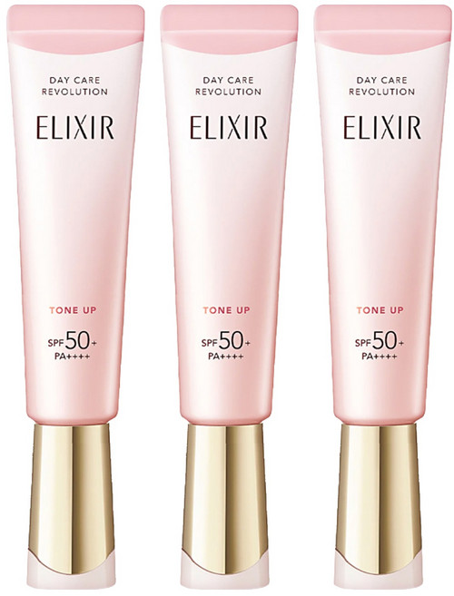 ELIXIR 怡麗絲爾 膠原亮妍多效美肌乳 PK, 35g, 3條