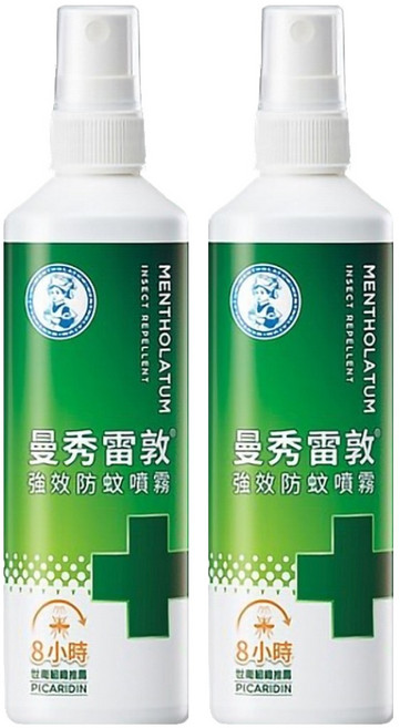 MENTHOLATUM 曼秀雷敦 強效防蚊噴霧, 120ml, 2瓶