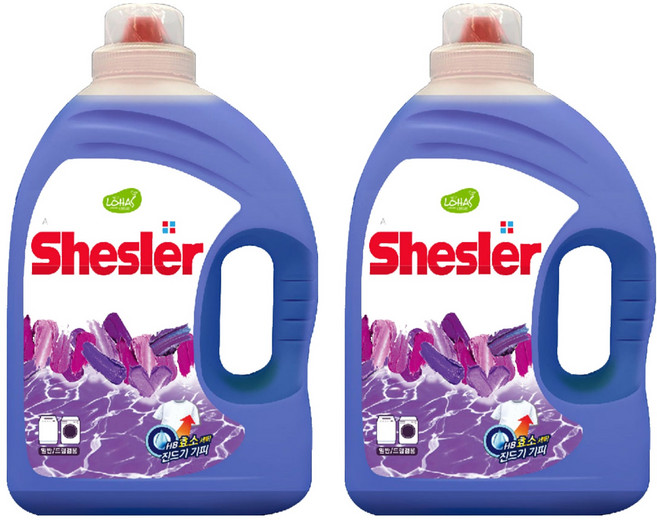 Shesler 濃縮護色洗衣精 迷迭香, 3.05L, 2桶