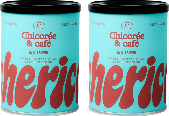 cherico 天然菊苣咖啡 咖啡風味, 80g, 1入, 2罐